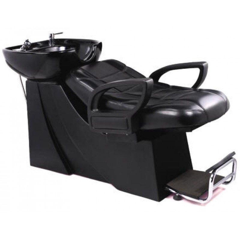 32806 EZ Wash Shampoo Side or Backwash Head Washing Unit With Footrest